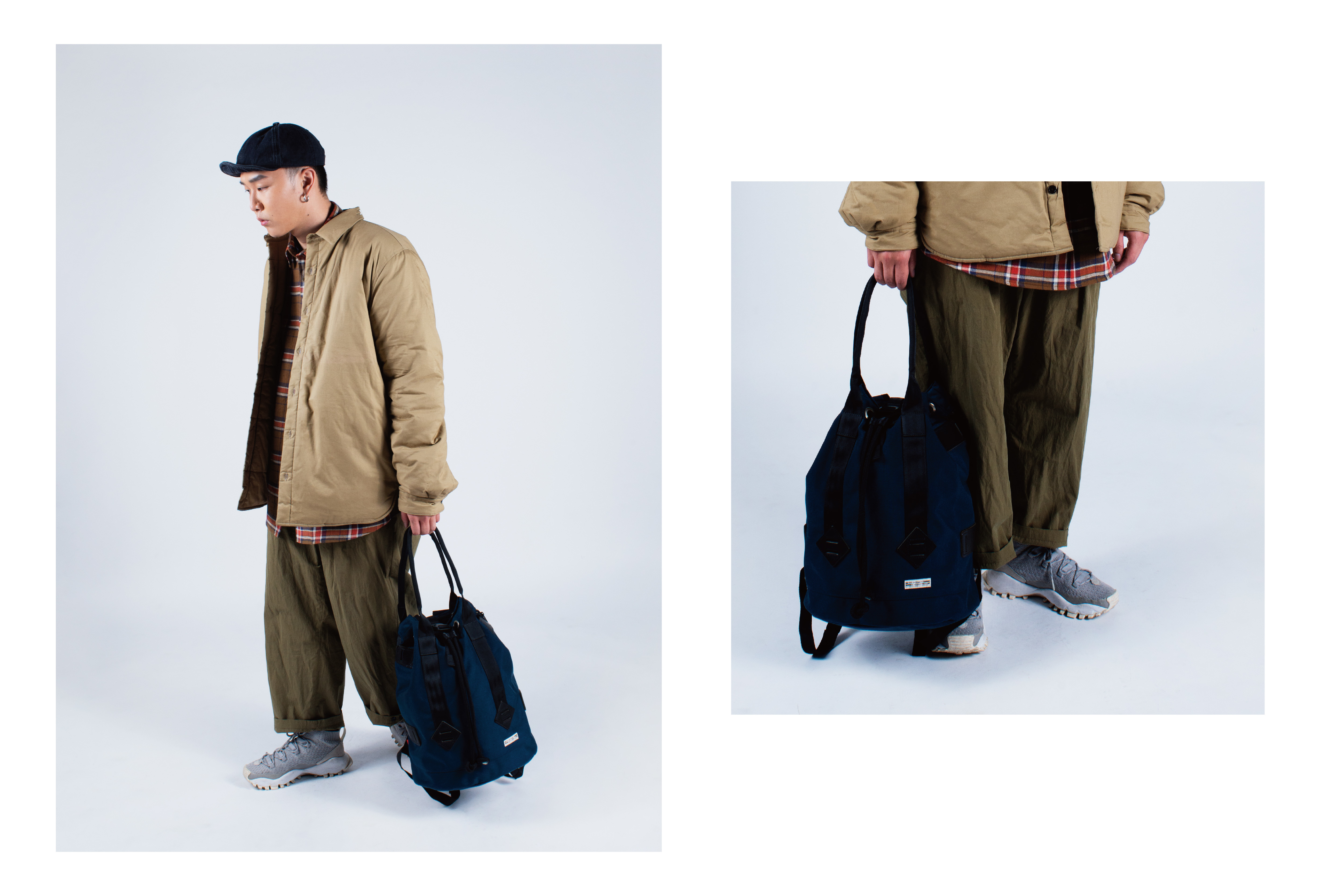 nozzle quiz x HANCHOR 合作系列美麗諾羊毛登山襪《Forest trail》