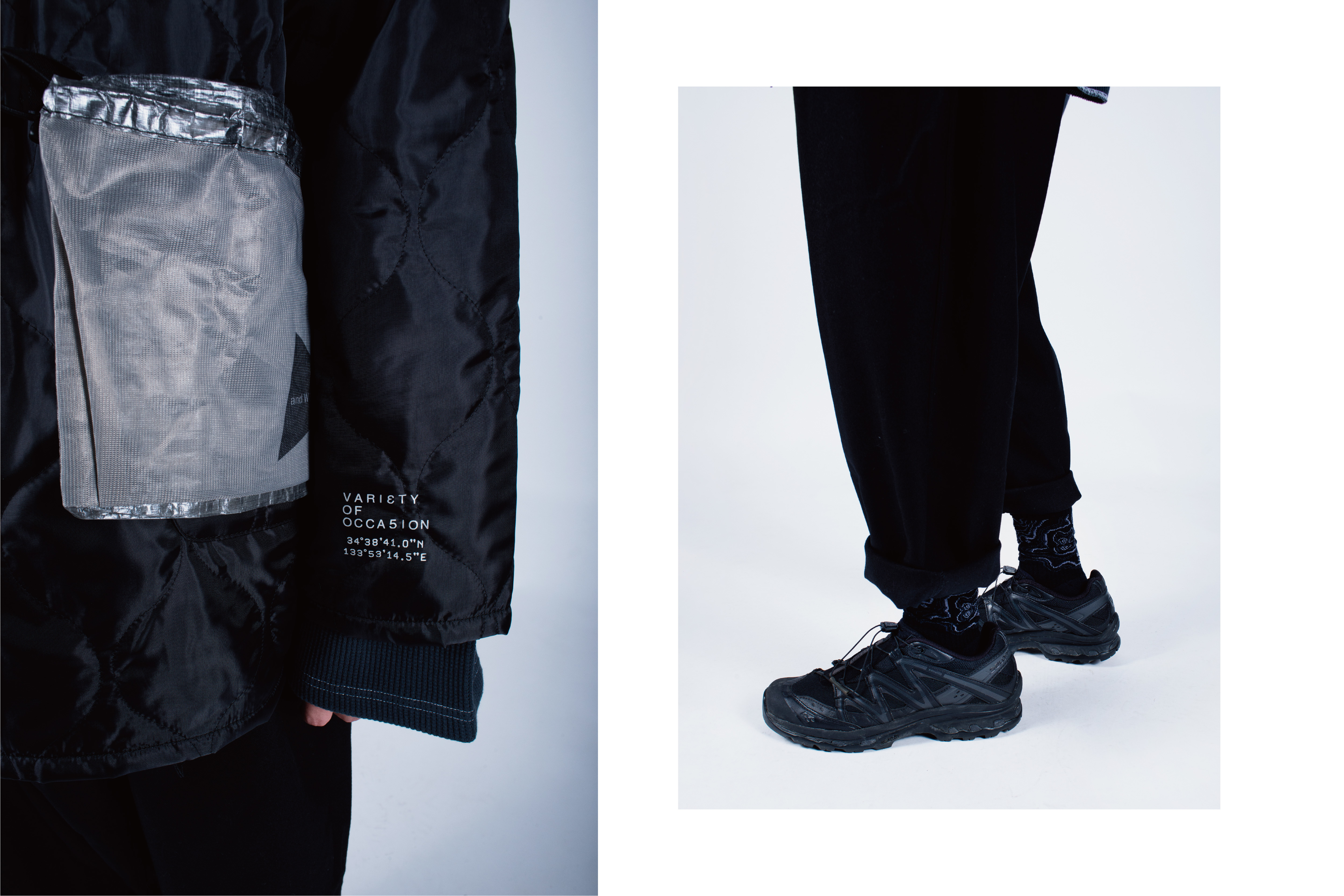 nozzle quiz x HANCHOR 合作系列美麗諾羊毛登山襪《Forest trail》