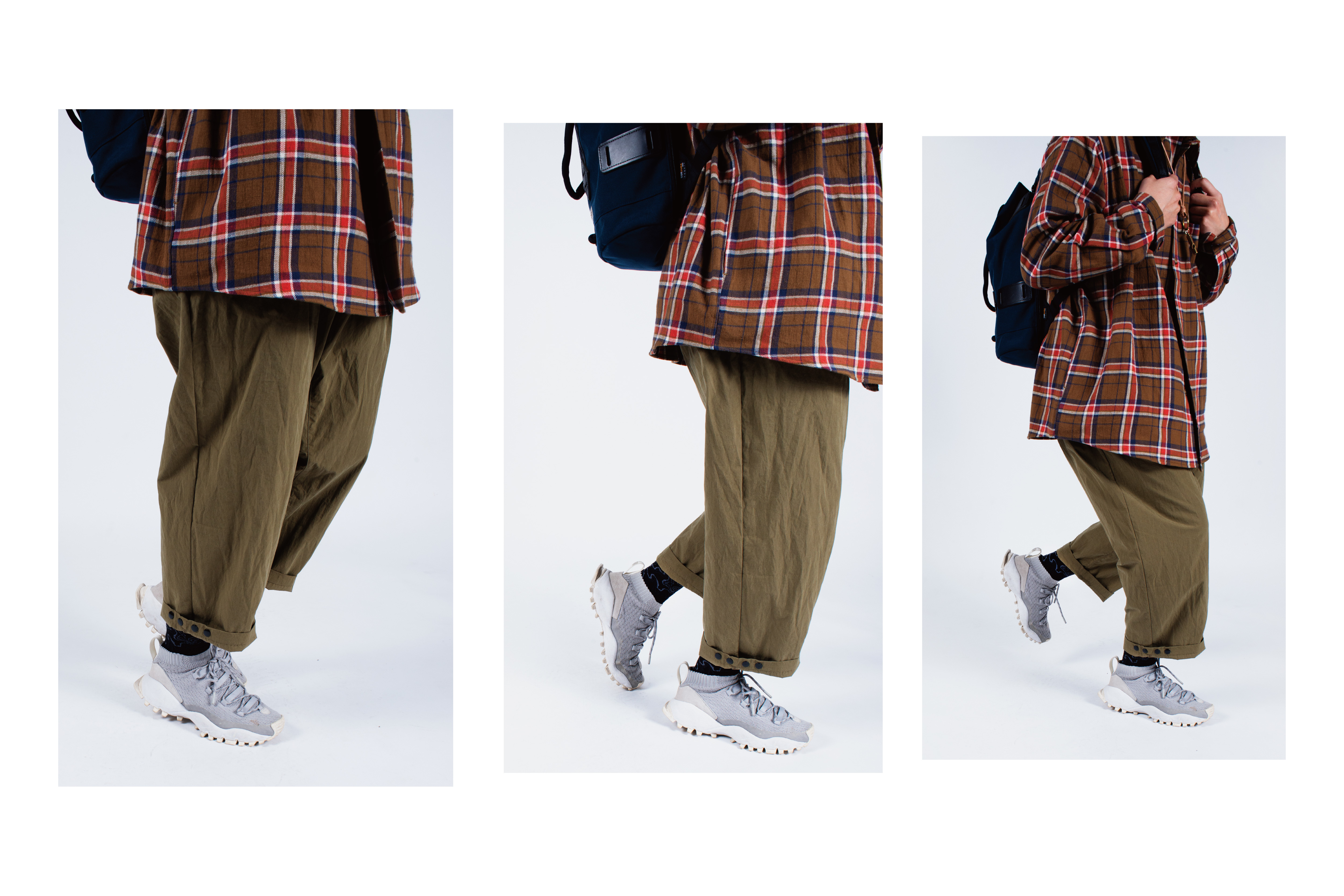 nozzle quiz x HANCHOR 合作系列美麗諾羊毛登山襪《Forest trail》