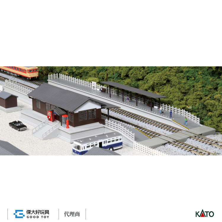 KATO 23-133 建物 地方型月台 對向式