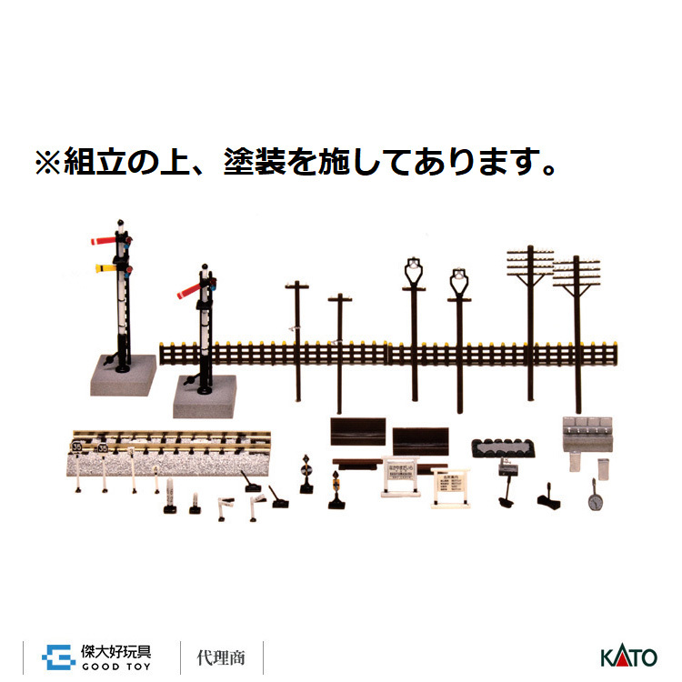 KATO 23-132 建物 地方型月台配件套組