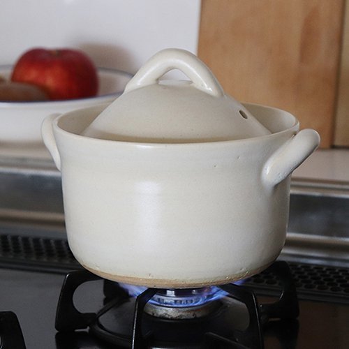 4th market-cocer炊飯土鍋/1合／白