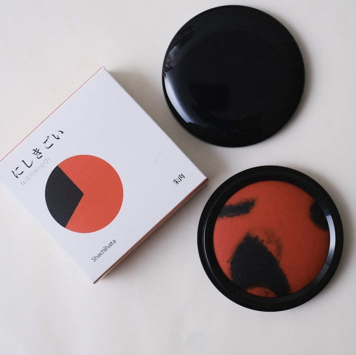 第1彈 手工混色朱肉印台｜Shachihata 鯱旗牌 日本