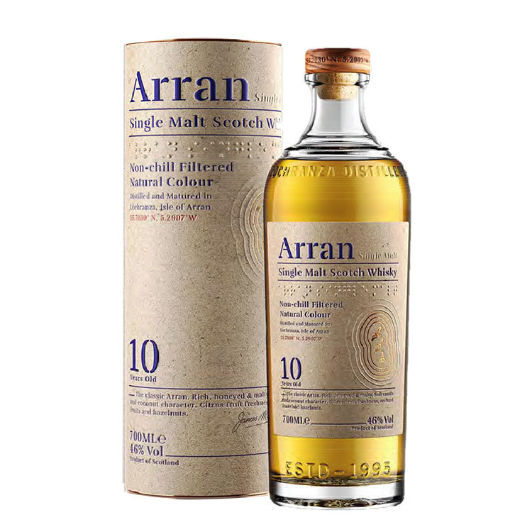 Arran Single Malt Whisky 10Y 46% 700ml
