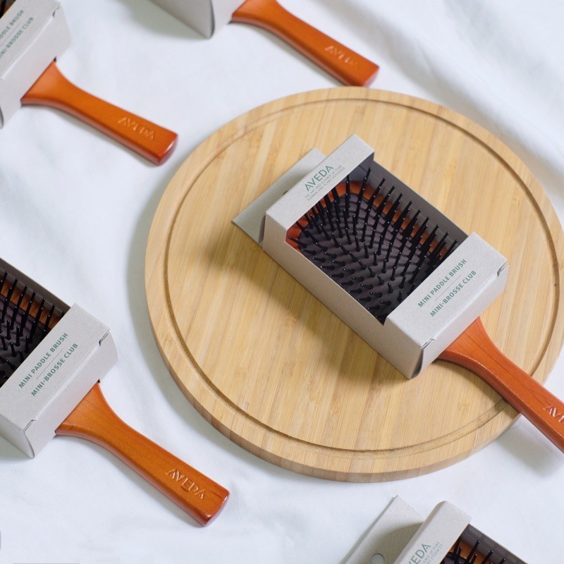 （現貨）AVEDA 艾凡達 氣墊 按摩梳 木質髮梳 梳子