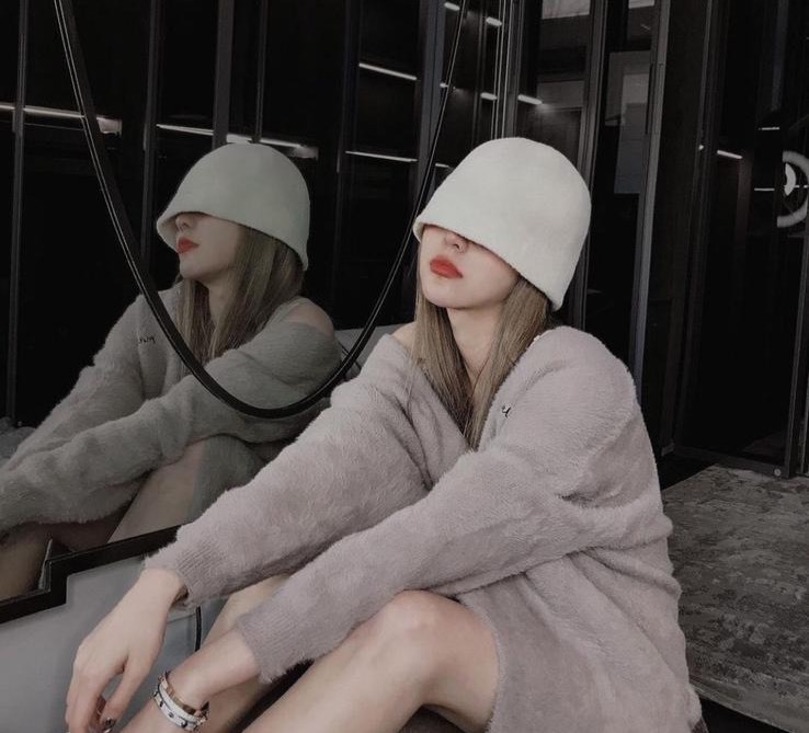 軟毛貼頭漁夫帽/四色