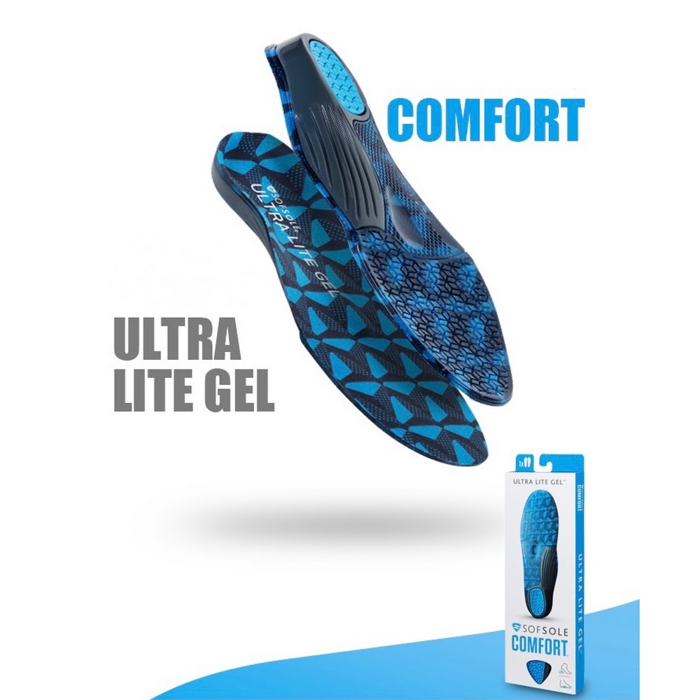 美國品牌 SOFSOLE ULTRA LITE GEL 超輕凝膠鞋墊