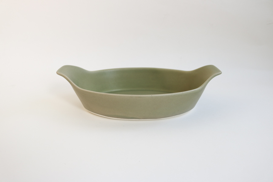 4th-market-radish 橢圓焗烤盤／綠