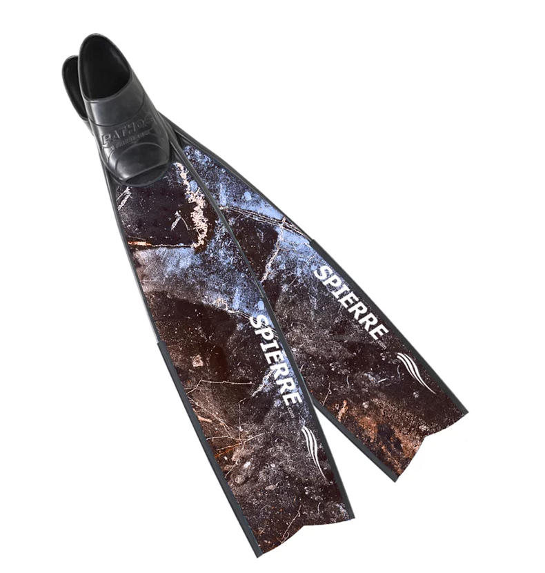 ▲[停產] Spierre 全碳纖維長蛙板-黑曜岩