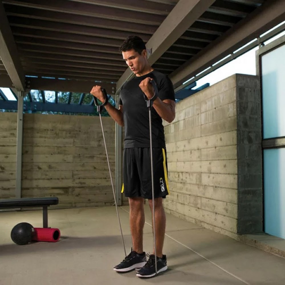 美國 SKLZ 高量阻力訓練拉力帶 (70-80磅)