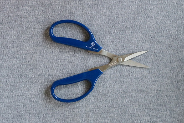 栗原晴美-廚房用剪刀 藍