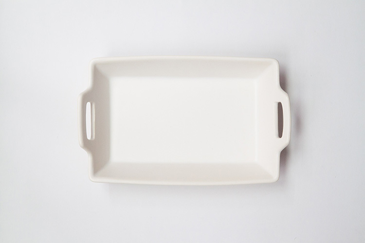 4th-market-roti 方型烤皿／白