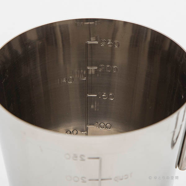 栗原晴美-不鏽鋼計量杯/300cc