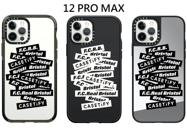 F.C.Real Bristol FCRB CASETIFY SUPPORTER 滿版LOGO 黑色鏡面1