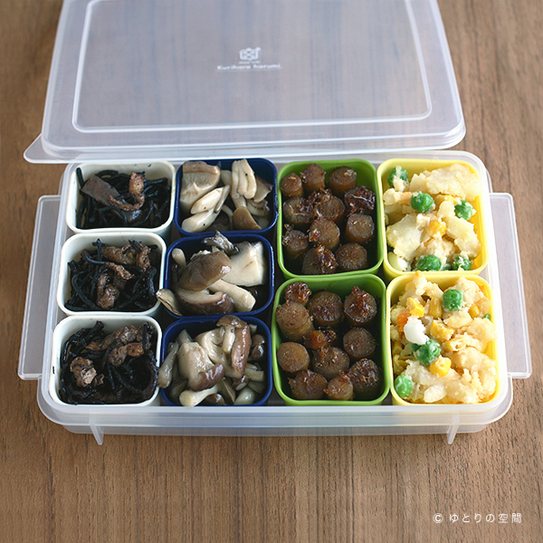 栗原晴美-十小格餐盒 便當盒