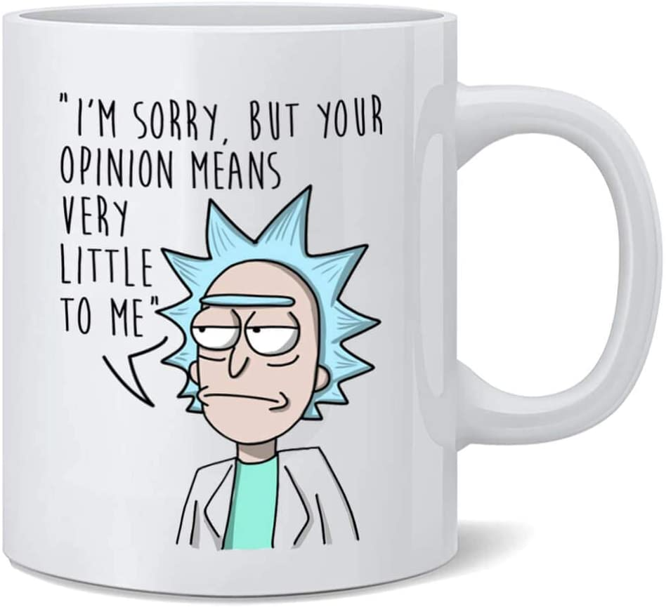 Rick and Morty - 瑞克經典語錄馬克杯 Mug 14cm