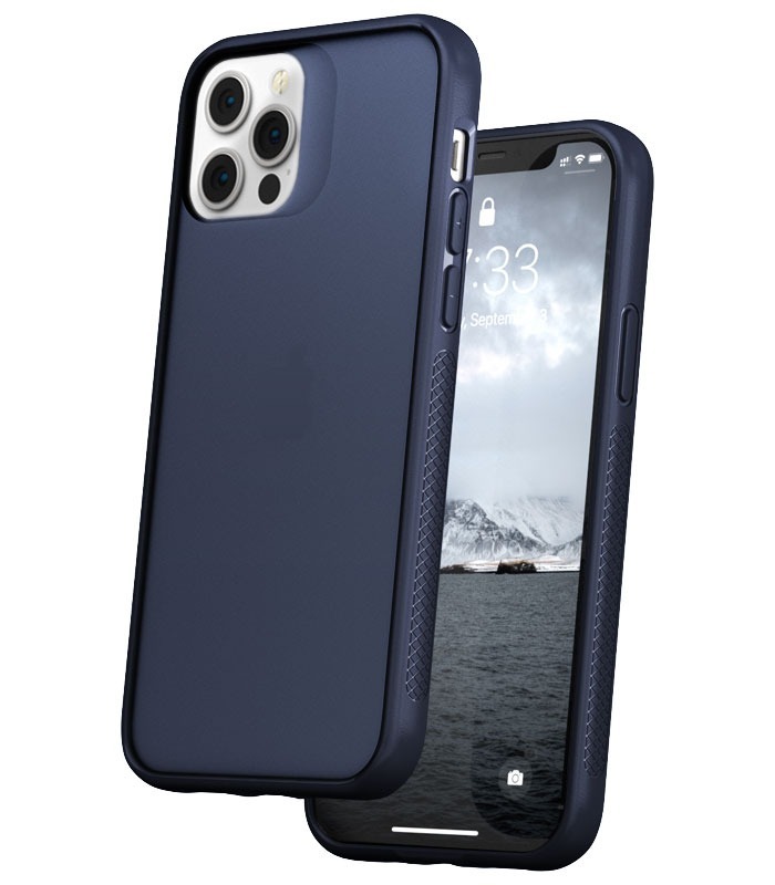 iPhone 12/12 Pro 美國 Caudabe Synthesis -海軍藍 超防撞手機殼