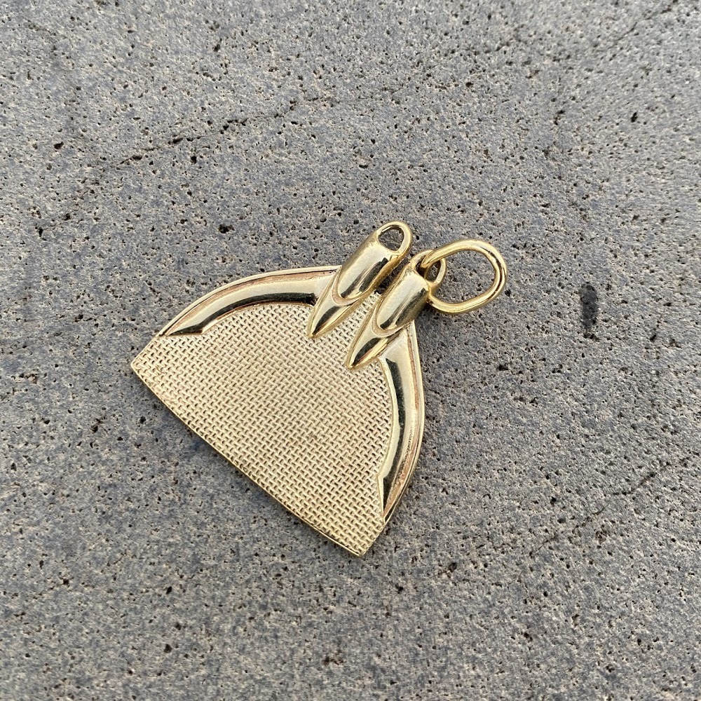 Goldfin Monofin Pendant 吊墜