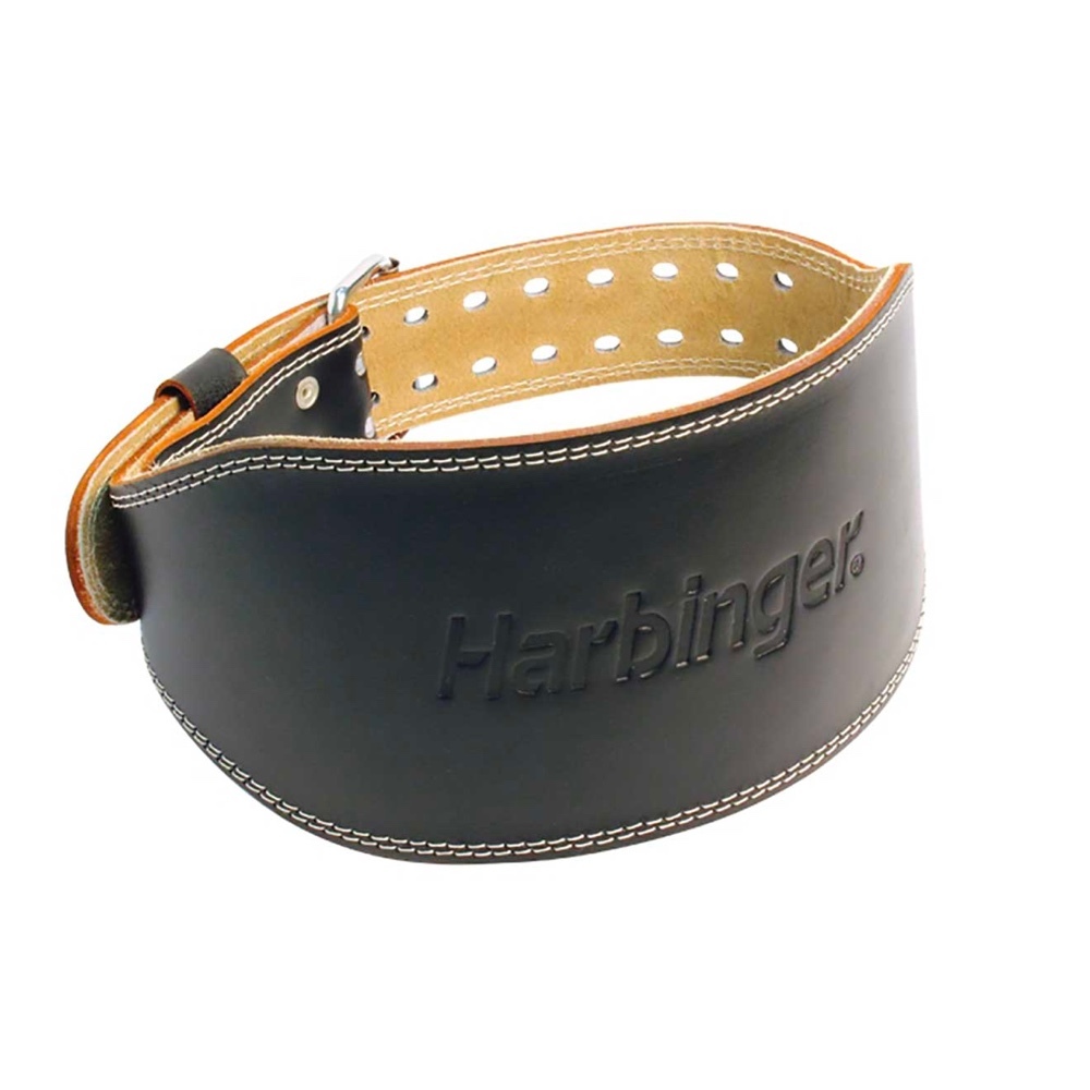 美國 Harbinger 6" Padded Leather Belt 重訓健身腰帶