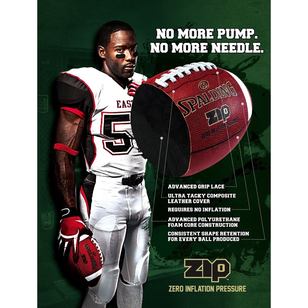 Spalding ZIP Football 美式足球 橄欖球