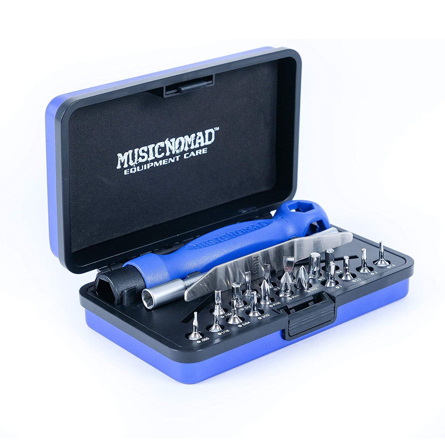 MusicNomad MN229 吉他職人工具盒 高級吉他技術螺絲刀和扳手組