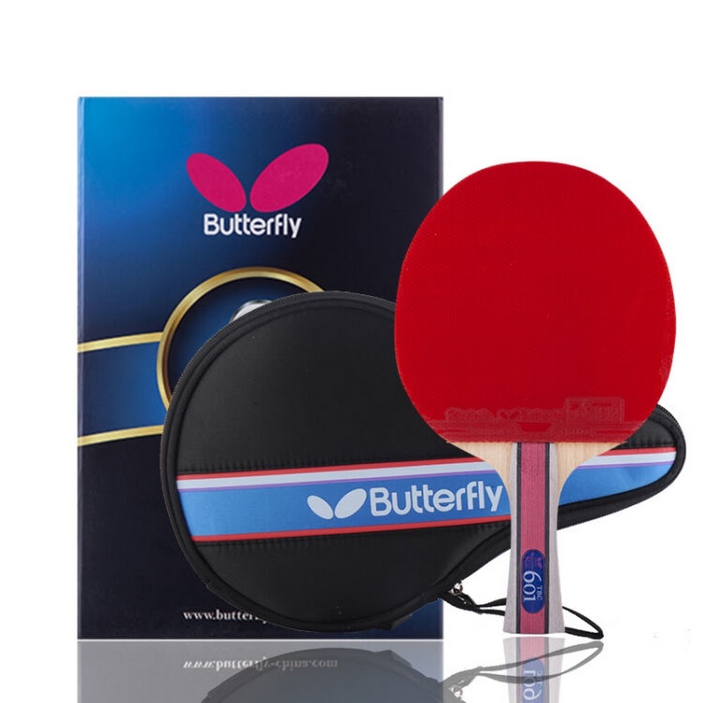 Butterfly 蝴蝶牌6系列乒乓球拍套裝 雙面反膠 TBC-601