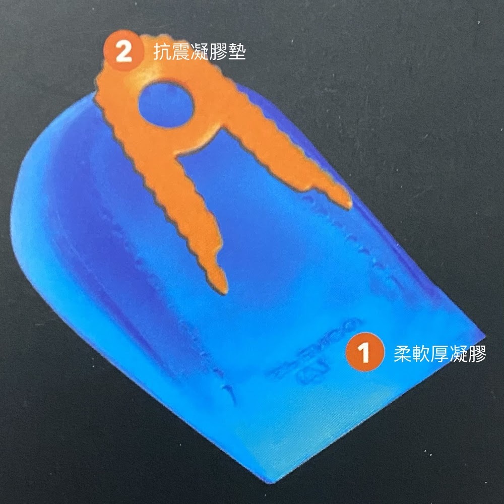 【舒緩足跟痛】美國 Spenco Gel Heel Cups 足跟鞋墊