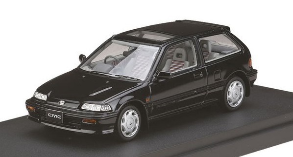 1/43 MARK43 HONDA CIVIC Si EF3 Brilliant Black (PM4358BK)
