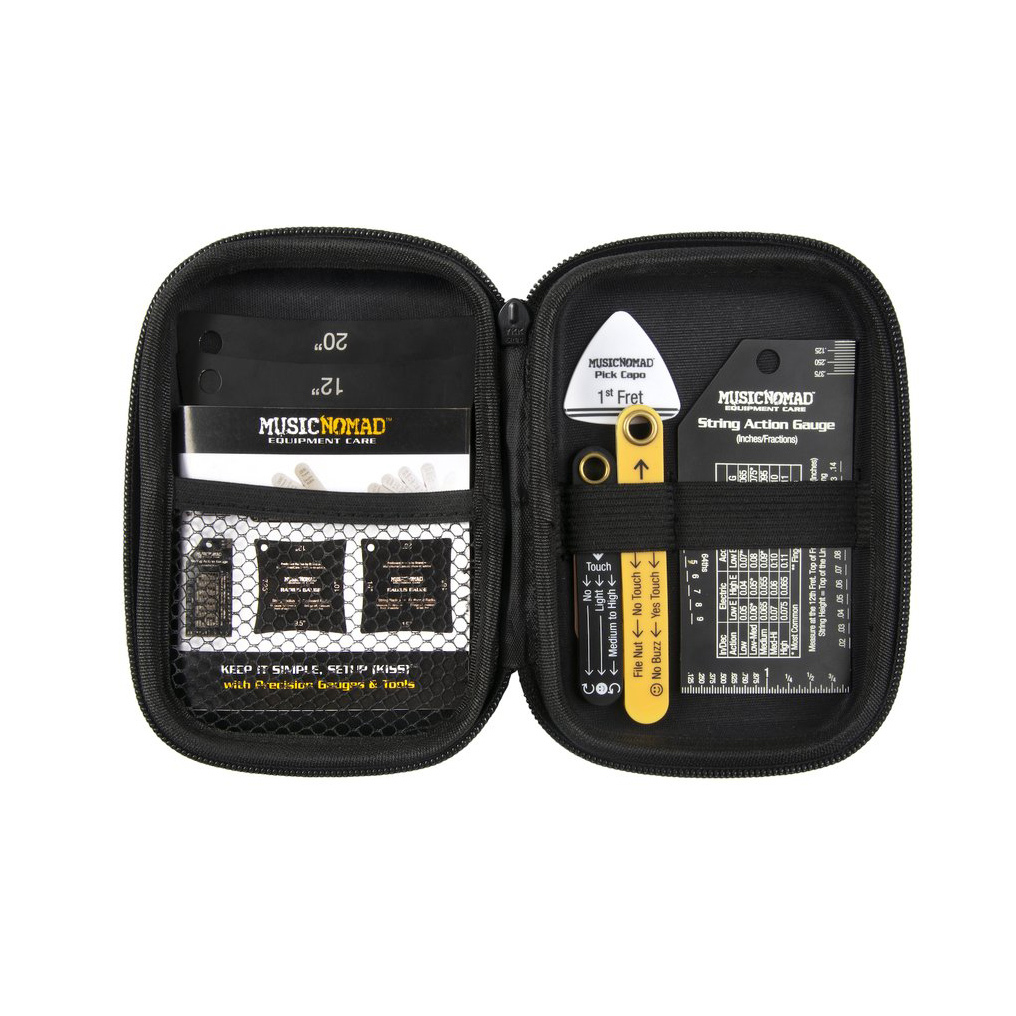 MusicNomad MN604 弦距寶盒 專業級吉他弦距測量工具6件組 Precision Setup