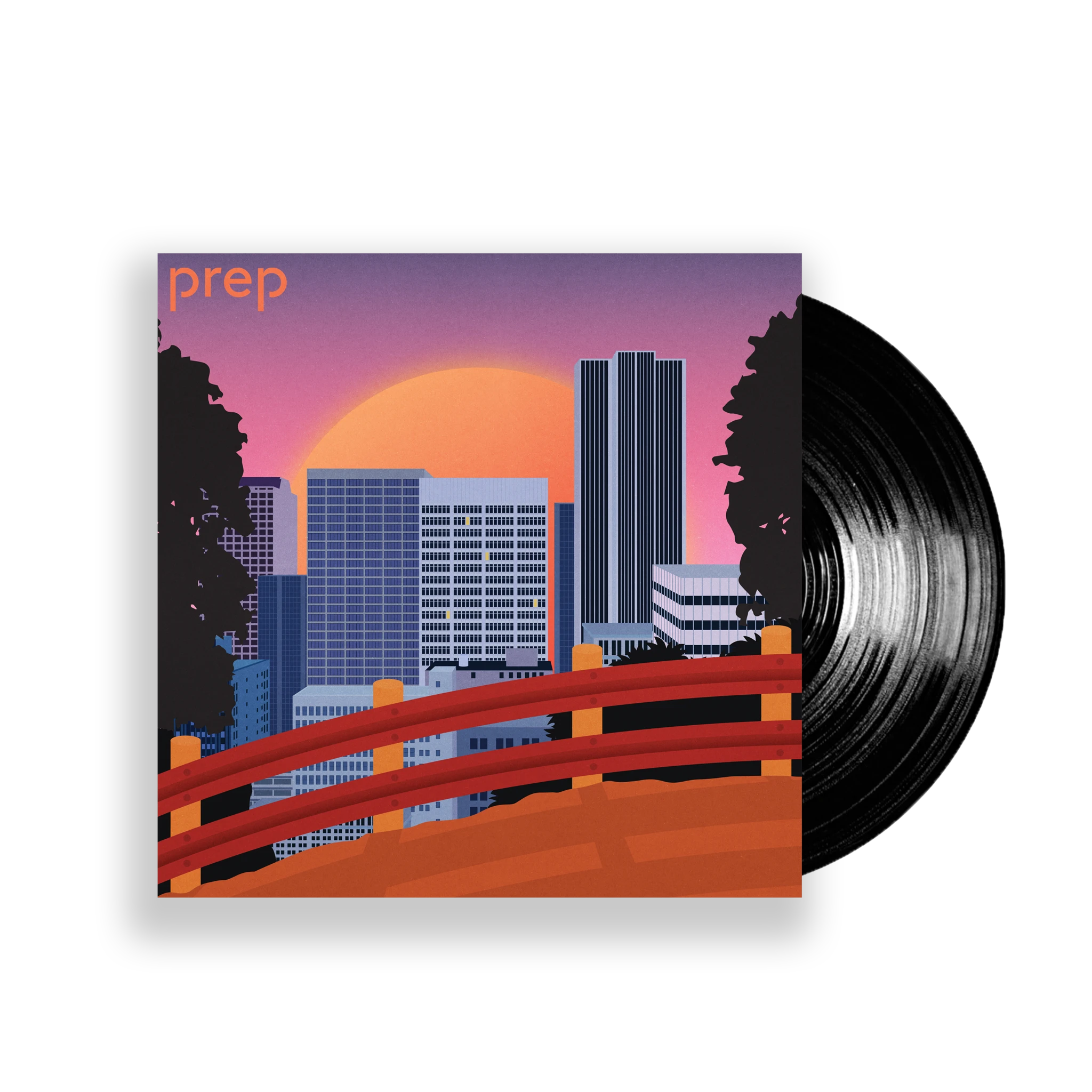 PREP 英倫獨立樂團同名CD專輯 / 黑膠唱片 / LINE BY LINE & COLD FIRE 迷你專輯黑膠 官方周邊商品