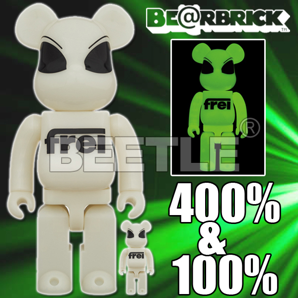 BEETLE BE@RBRICK in FREI ALIENS COLLECTION 夜光外星人