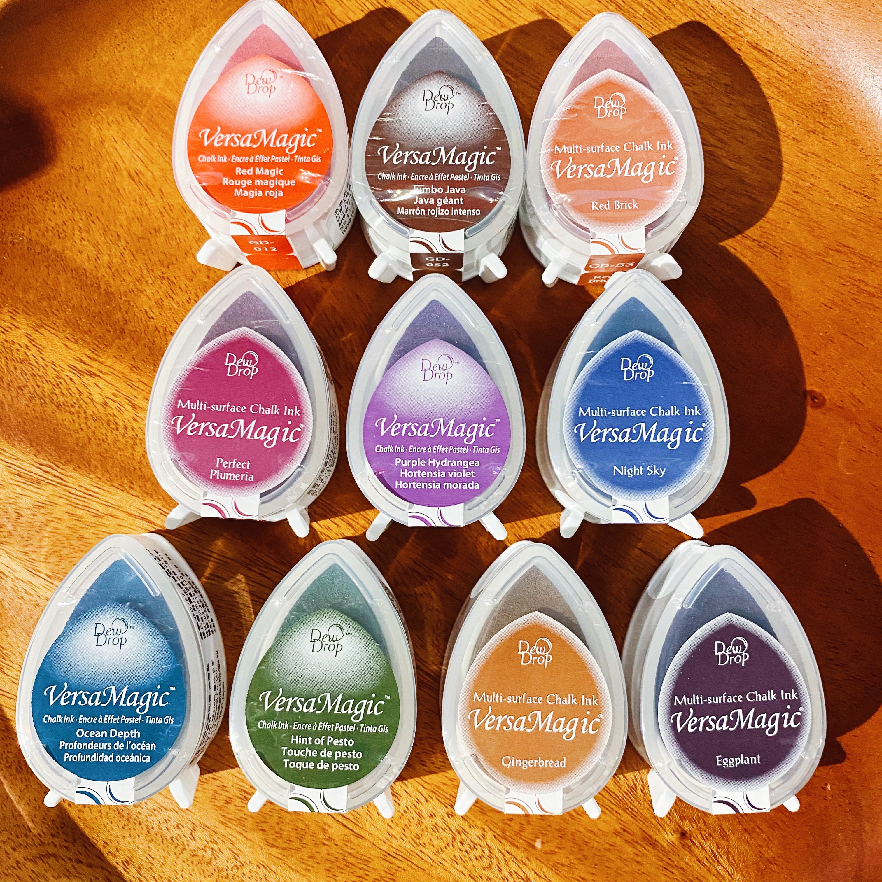 TSUKINEKO日本月貓 粉彩水滴印台 新10色！