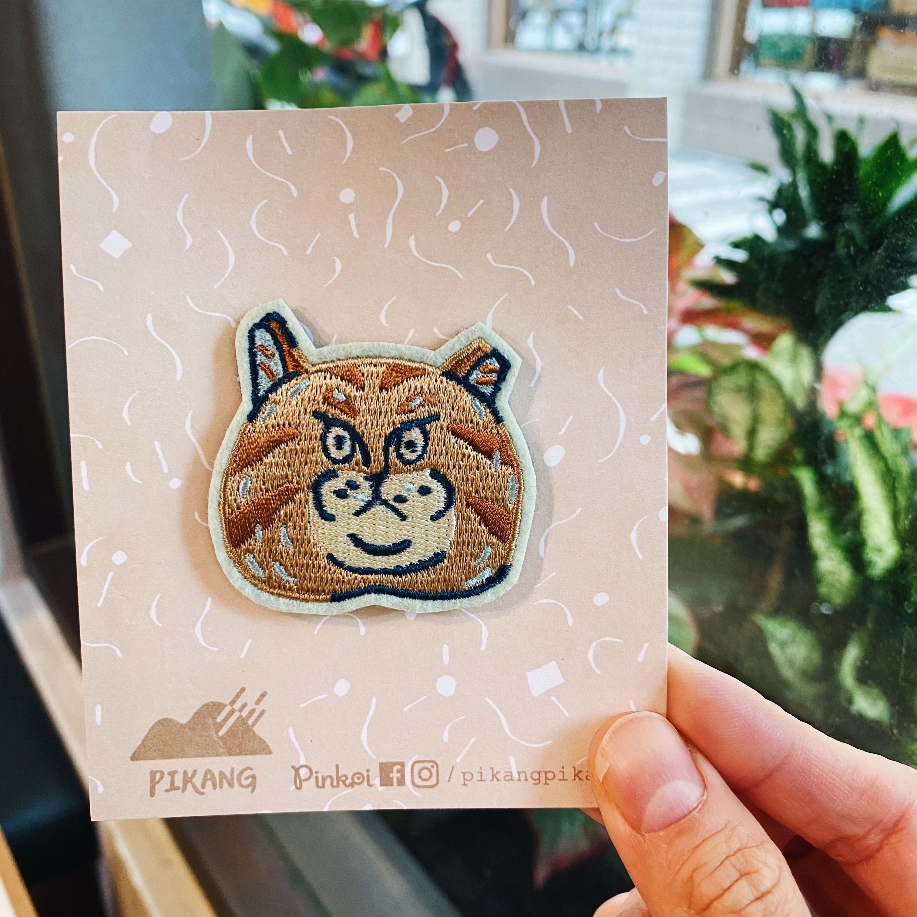 皮康 貓咪刺繡別針