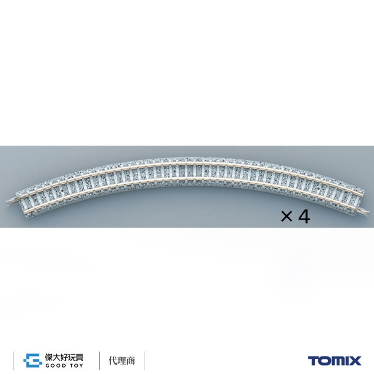 TOMIX 1191 彎軌 C280-45-PC(F) (4入) 水泥枕