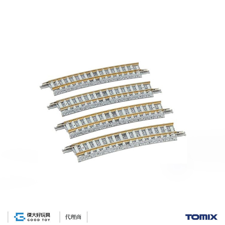 TOMIX 1197 彎軌 C317-15-PC(F) (4入) 水泥枕