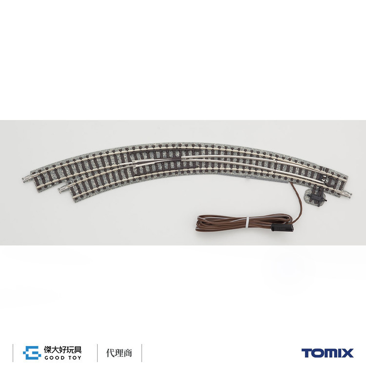TOMIX 1279 Fine Track Electric Curved Points N-CPL317/280-45 (F) (Completely Electrofrog Type)