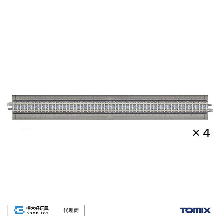 TOMIX 1822 高架橋付PC直軌 HS280-PC(F) (4入) 水泥枕