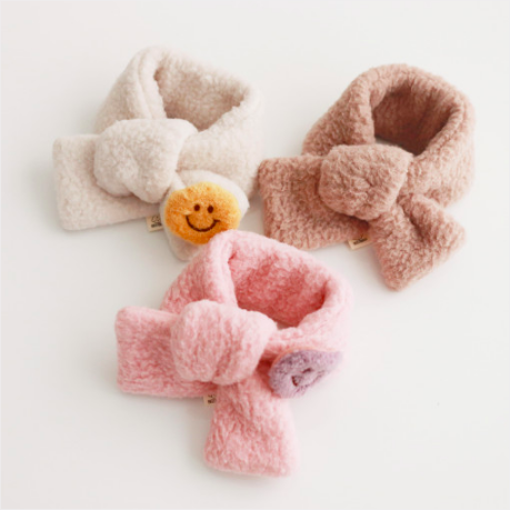 💟 Bezibebi💟 羊羔毛微笑君圍巾