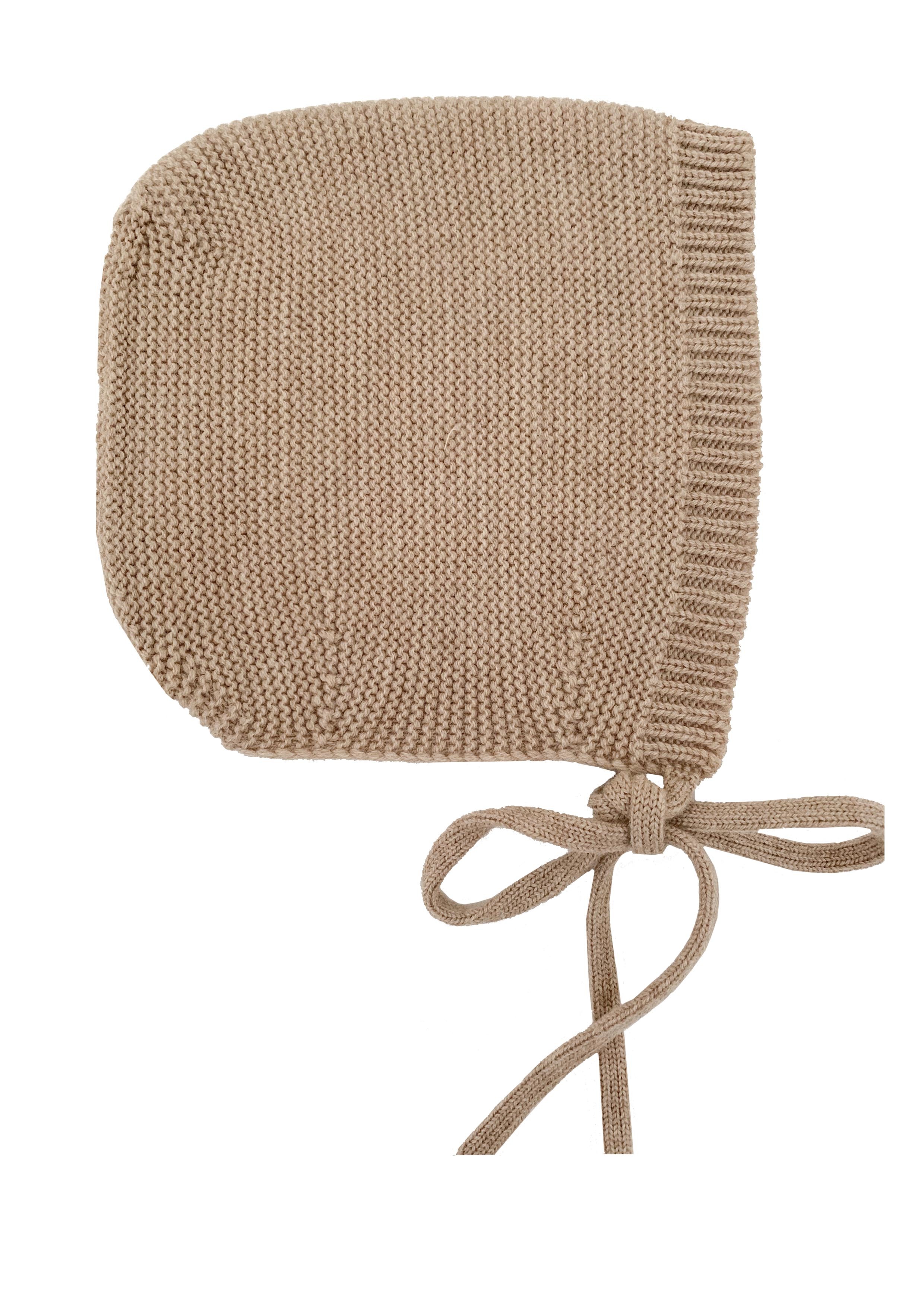 HVID -  羊毛綁帶帽（Sand）