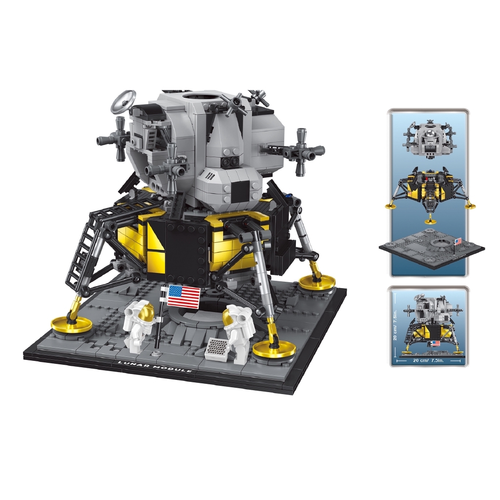 Apollo 11 Lunar Lander Building Set NO BOX NA60003