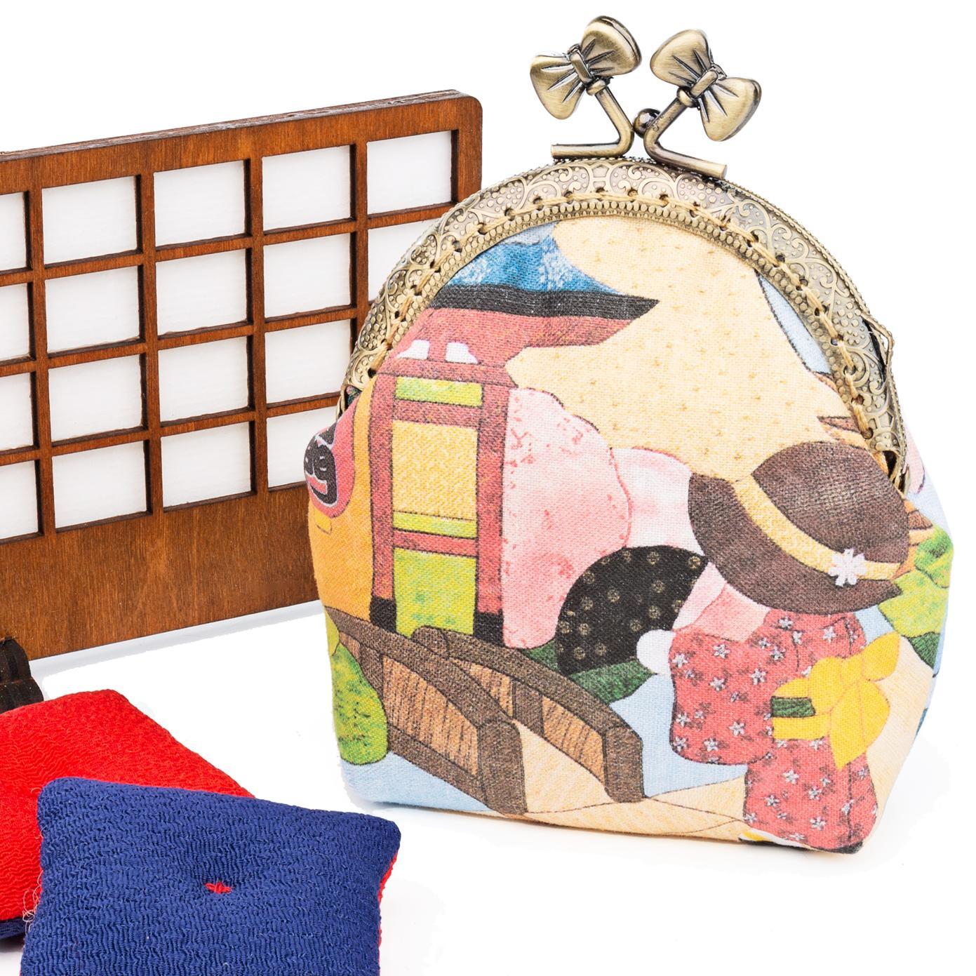 數位印刷口金包 -環遊世界日本篇(材料包)｜最後一個