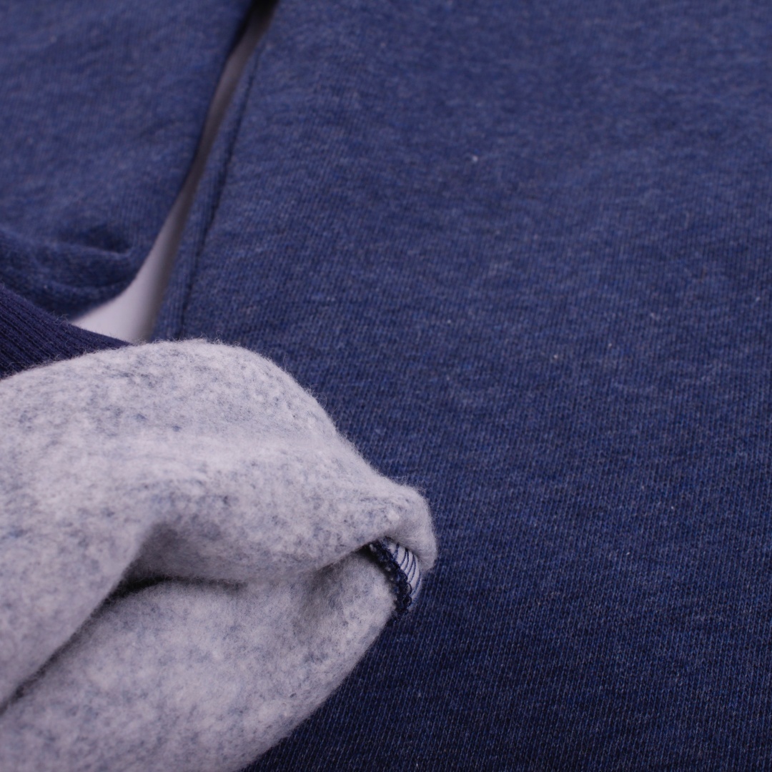 〖 Fred's World 〗深藍抽繩刷毛束口褲