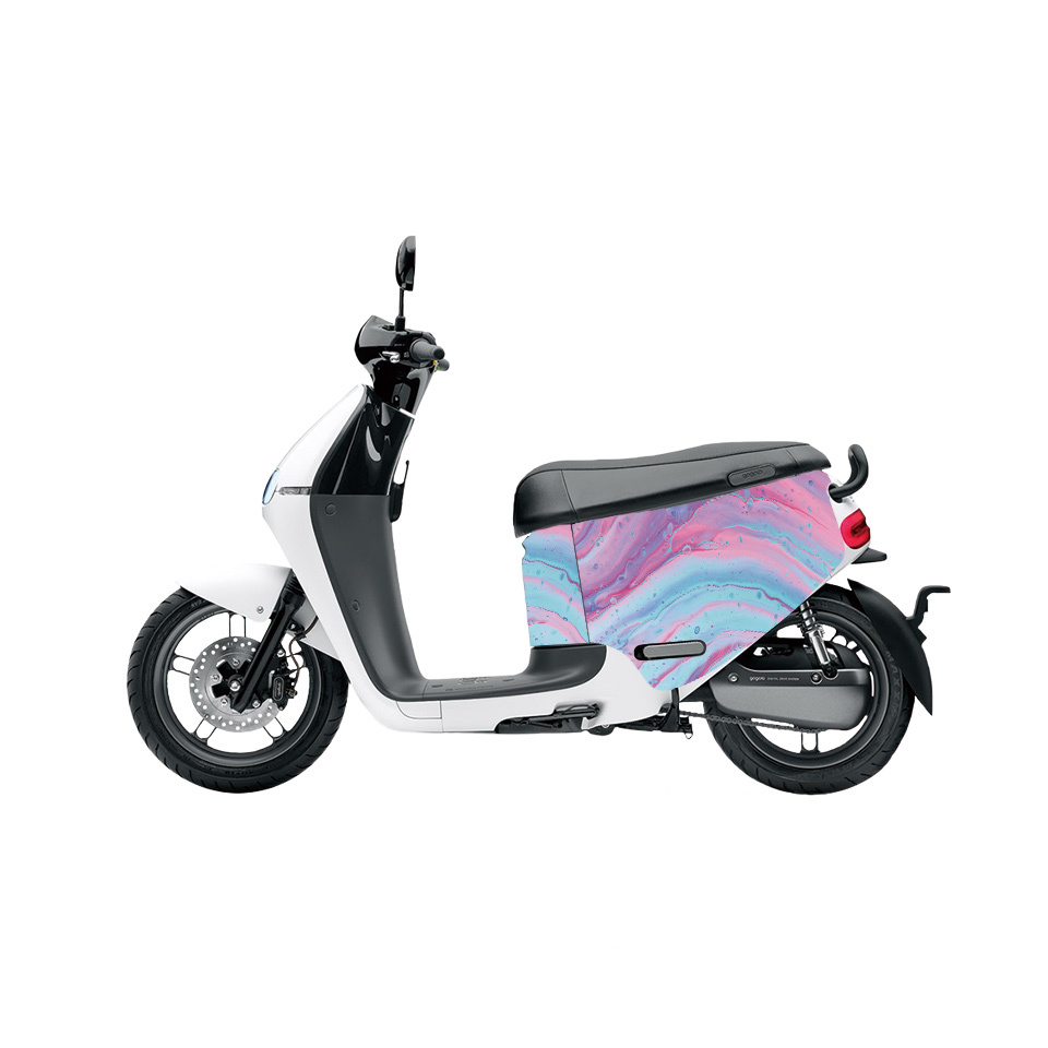 GOCARE 漸層液體畫GOGORO2保護車套