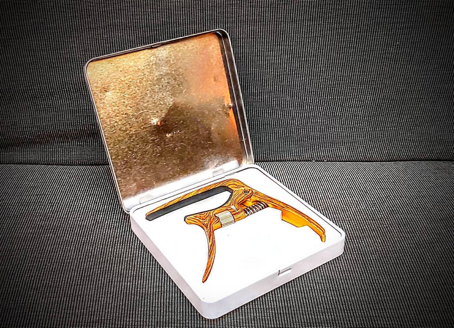 AROMA AROMA 鋅合金移調夾 AC30 木紋色 第 5 張圖片｜三峽效果器