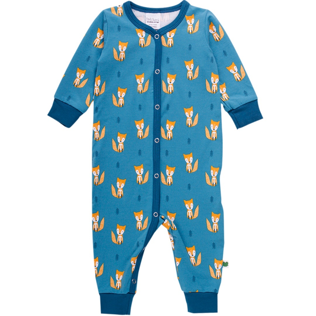 〖 Fred's World 〗水藍小狐狸連身衣