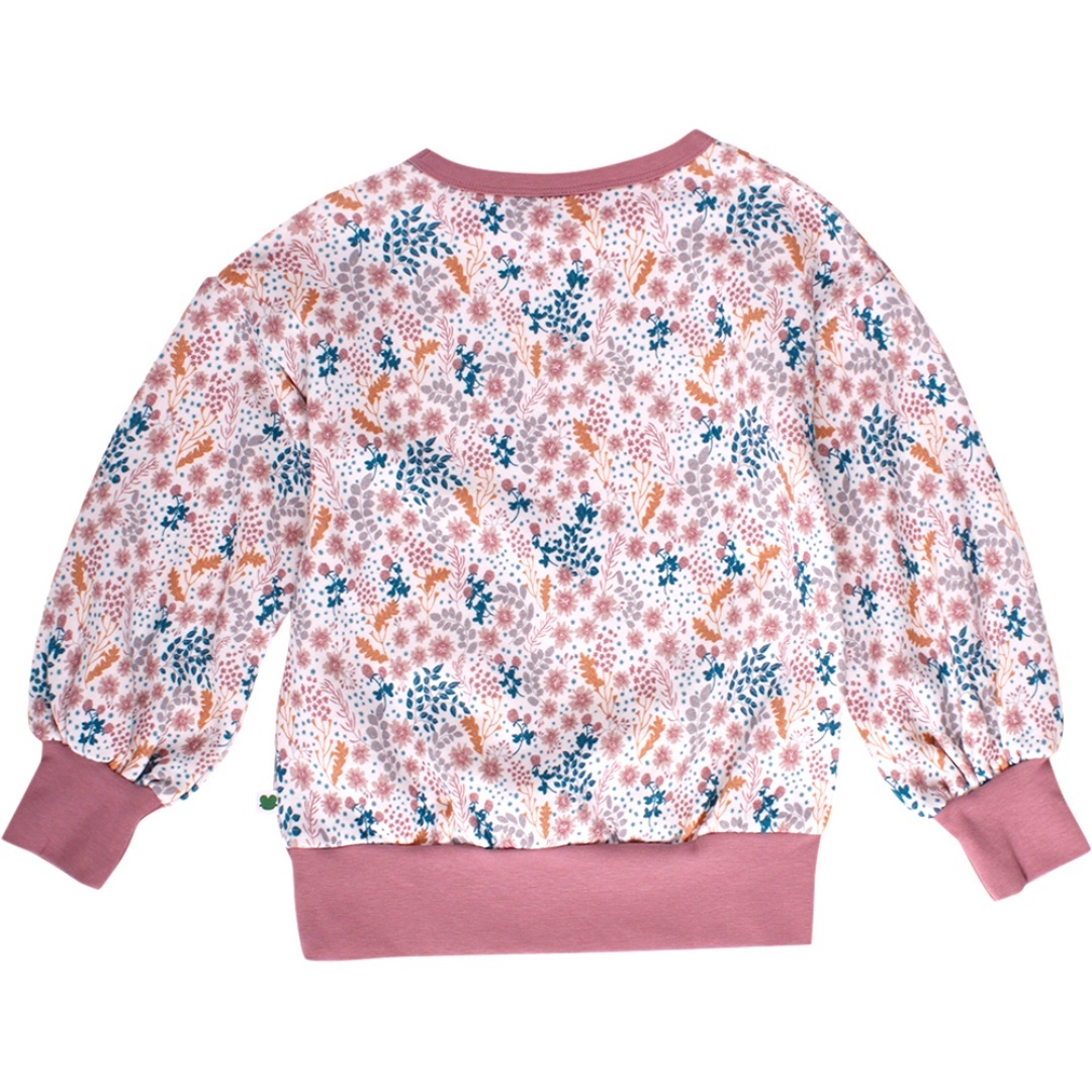 〖 Fred's World 〗玫瑰粉小花刷毛上衣