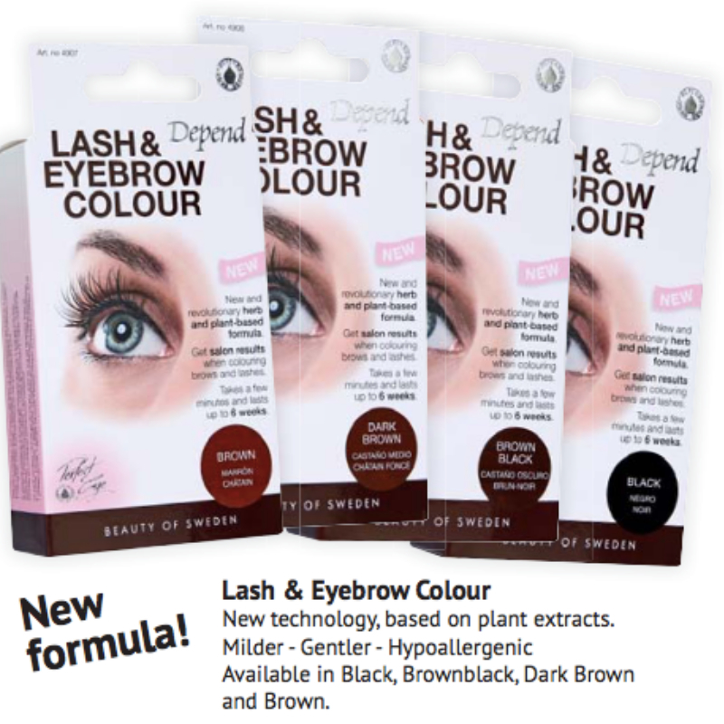 PERFECT EYE 專業超快睫毛眉毛染色霜 棕色#4907