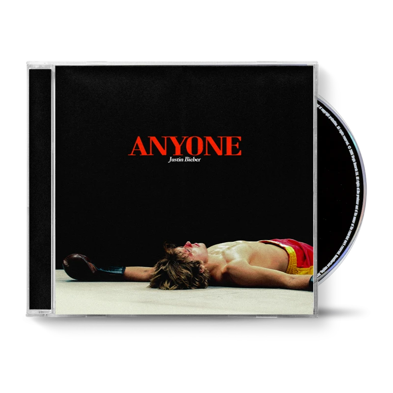 Justin Bieber 小賈斯汀 Anyone (2021) 最新單曲原裝CD / 官方服飾