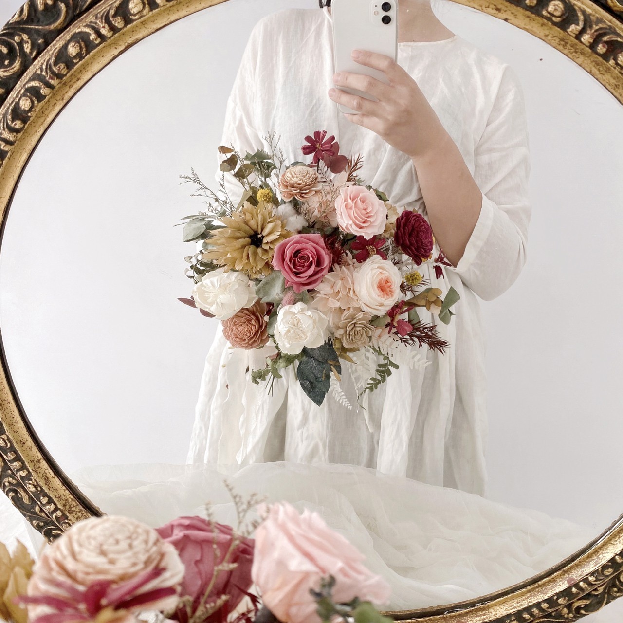 新娘永生捧花 - 春天