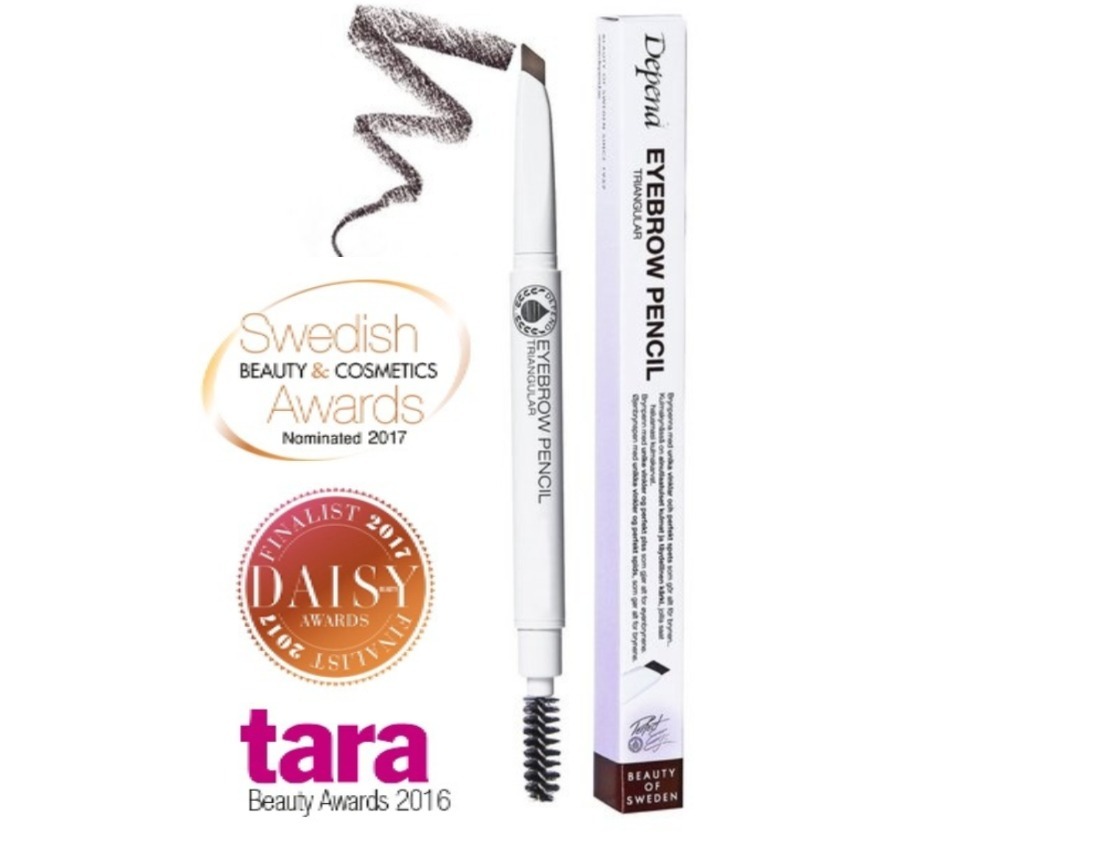 PERFECT EYE 專業防水三角眉筆- 連極柔軟眉毛刷 淺褐色 #4923